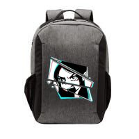Anime Eyes Broken Glass Yelling Vector Backpack