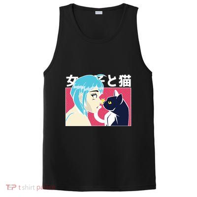 Anime Girl Cat PosiCharge Competitor Tank