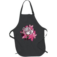 Anime Girl Flowers Apron