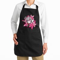 Anime Girl Flowers Apron