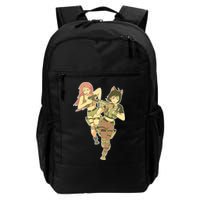 Anime Girl Soldiers Backpack