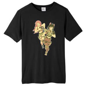 Anime Girl Soldiers Tall Fusion ChromaSoft Performance T-Shirt