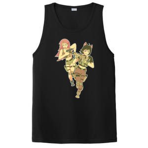 Anime Girl Soldiers PosiCharge Competitor Tank