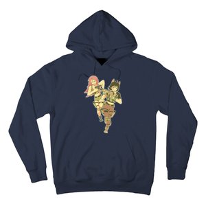 Anime Girl Soldiers Hoodie