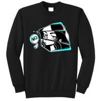 Anime No Eyes Broken Glass Sweatshirt