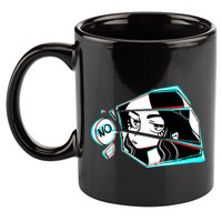 Anime No Eyes Broken Glass 11oz C Handle Ceramic Mug