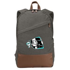 Anime No Eyes Broken Glass Cotton Canvas Backpack