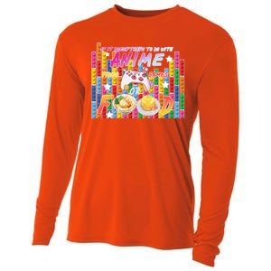 Anime Video Games Food Cooling Performance Long Sleeve Crew