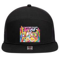 Anime Video Games Food 7 Panel Mesh Trucker Snapback Hat