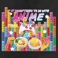 Anime Video Games Food 7 Panel Mesh Trucker Snapback Hat