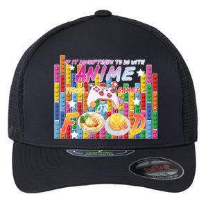 Anime Video Games Food Flexfit Unipanel Trucker Cap