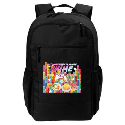 Anime Video Games Food Backpack