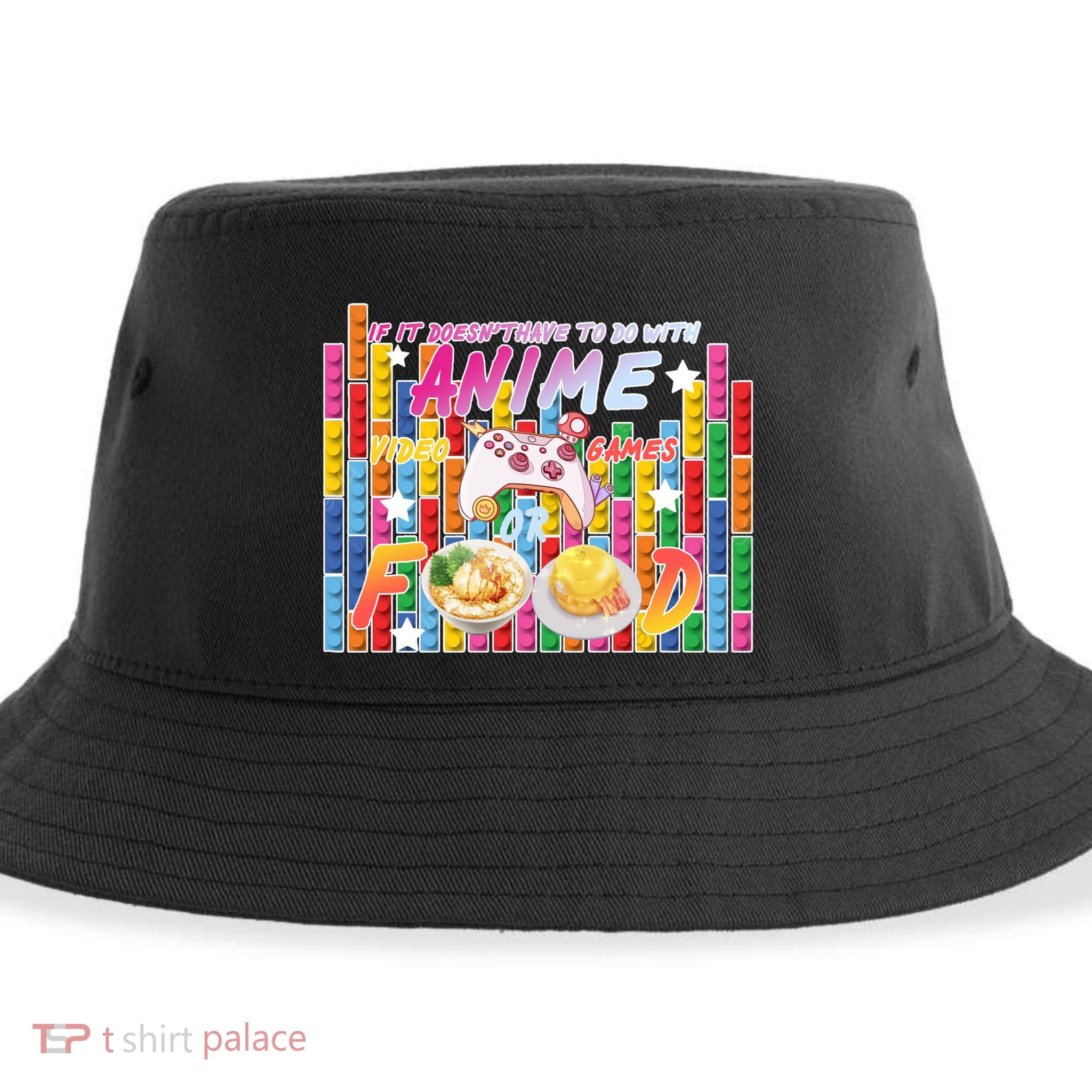 Anime Video Games Food Sustainable Bucket Hat