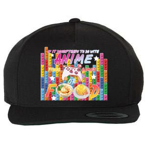 Anime Video Games Food Wool Snapback Cap