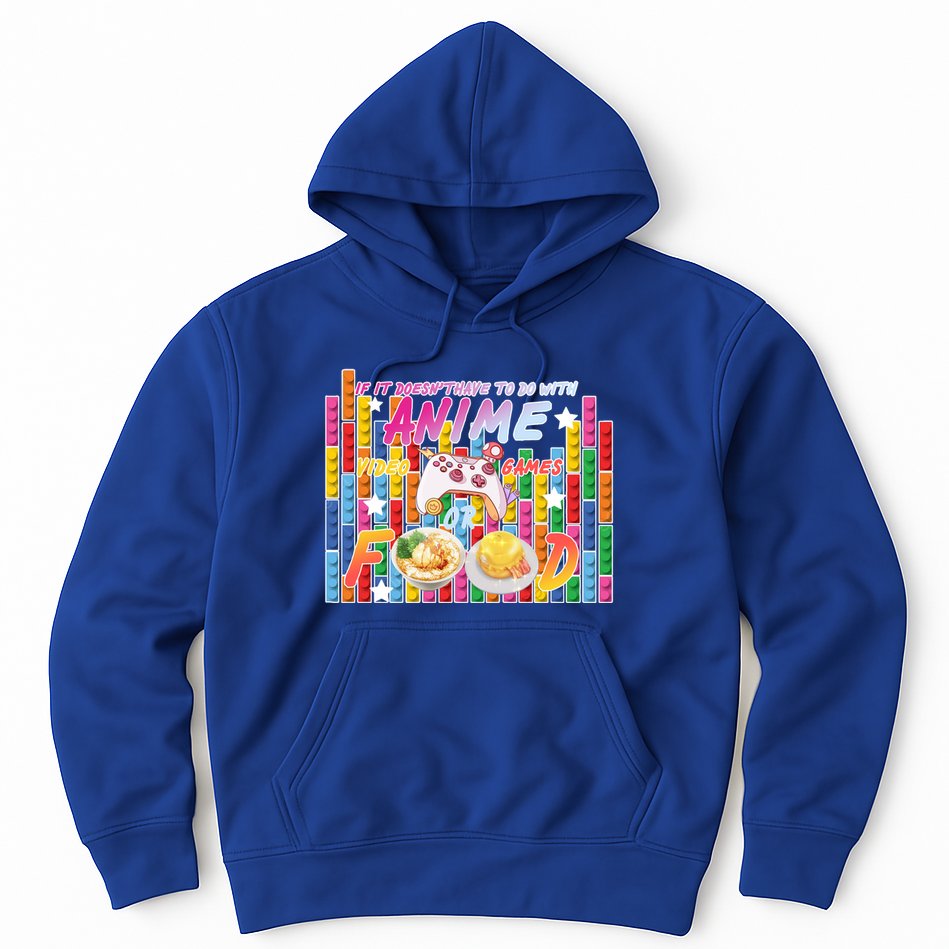 Anime Video Games Food Hoodie