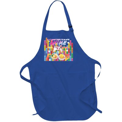 Anime Video Games Food Full-Length Apron With Pockets