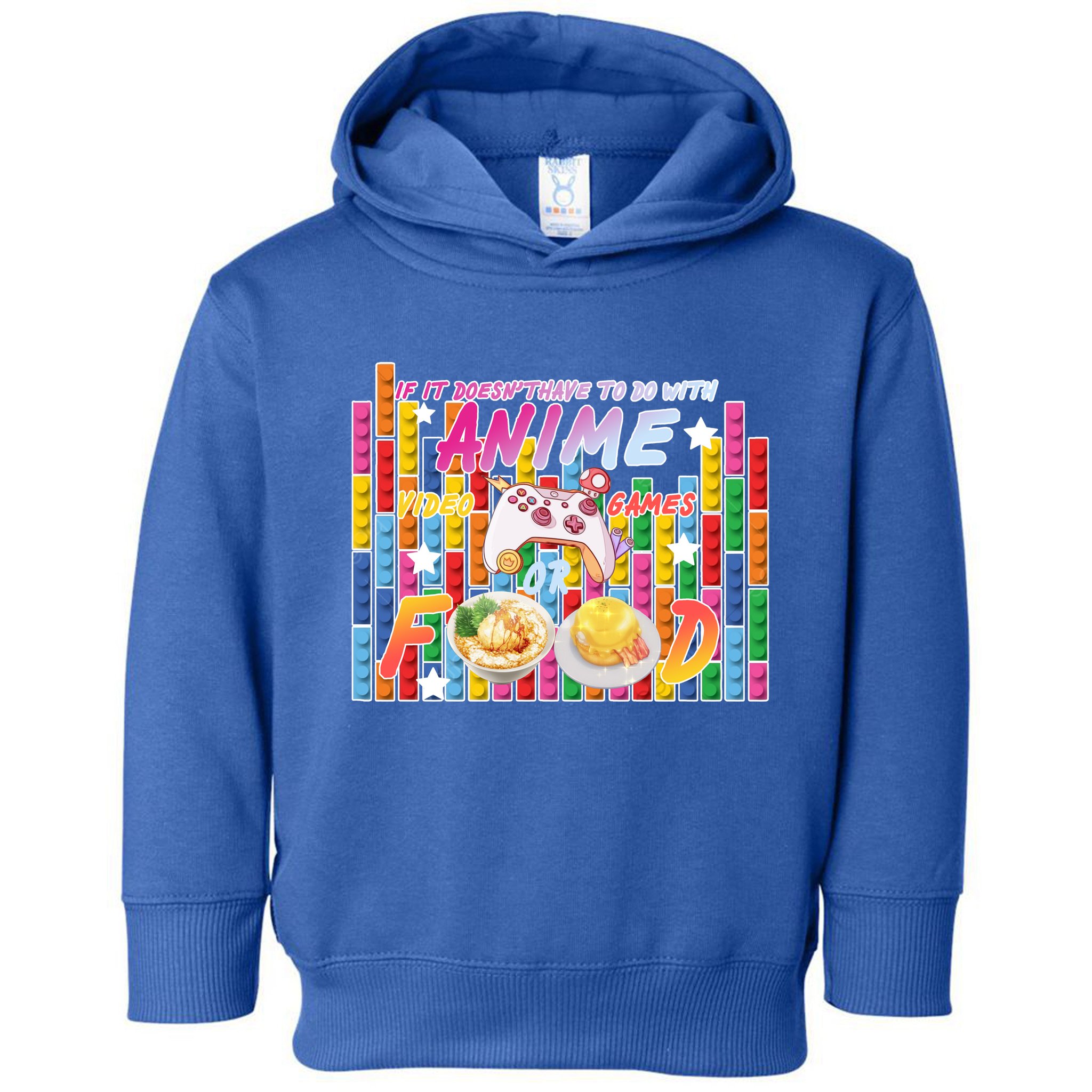 Anime Video Games Food Toddler Hoodie
