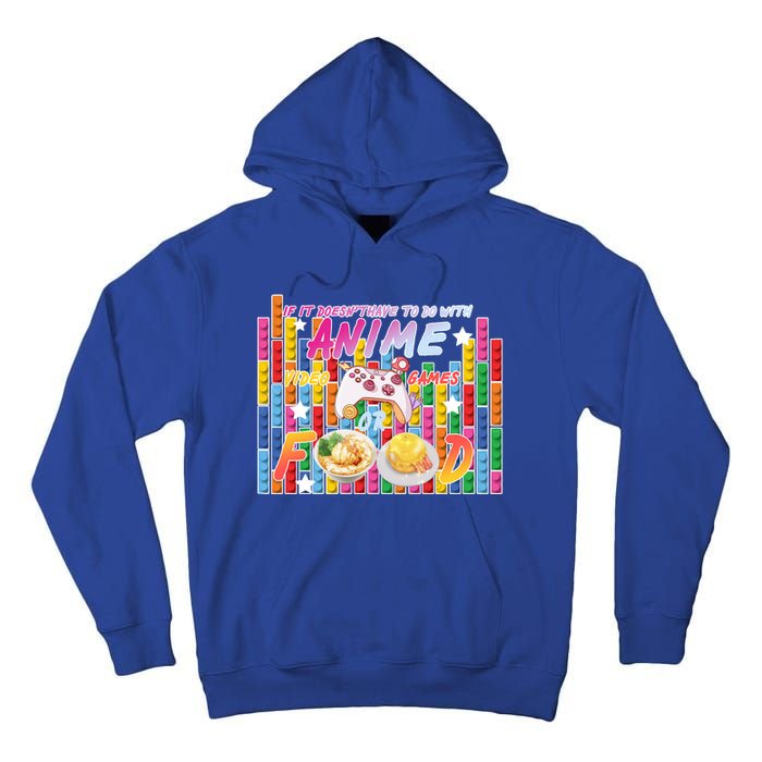 Anime Video Games Food Tall Hoodie