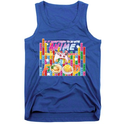 Anime Video Games Food Tank Top