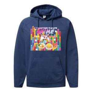 Anime Video Games Food Performance Fleece Hoodie