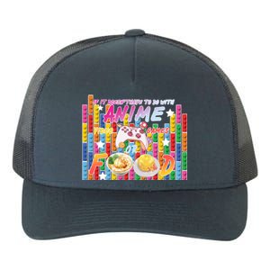 Anime Video Games Food Yupoong Adult 5-Panel Trucker Hat