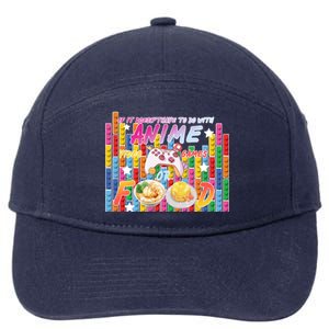 Anime Video Games Food 7-Panel Snapback Hat