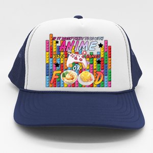 Anime Video Games Food Trucker Hat