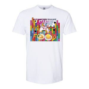 Anime Video Games Food Softstyle CVC T-Shirt