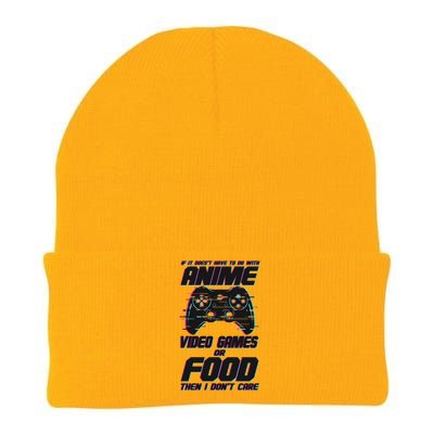 Anime Video Games Or Food Knit Cap Winter Beanie