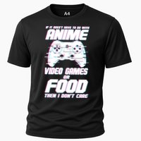 Anime Video Games Or Food Cooling Performance Crew T-Shirt