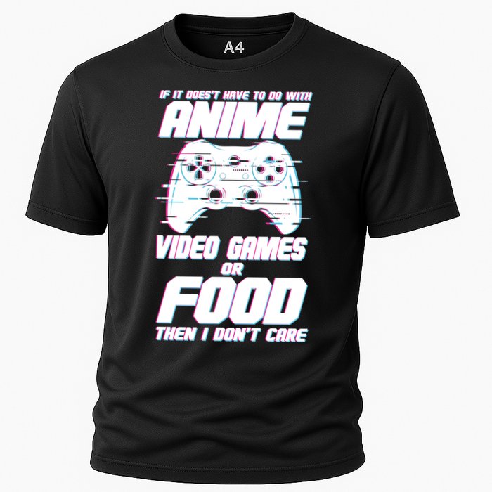 Anime Video Games Or Food Cooling Performance Crew T-Shirt
