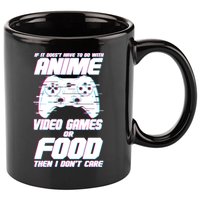 Anime Video Games Or Food 11oz C Handle Ceramic Mug