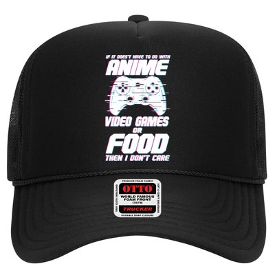 Anime Video Games Or Food Trucker Hat