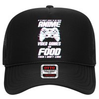Anime Video Games Or Food Trucker Hat