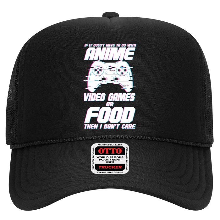 Anime Video Games Or Food Trucker Hat