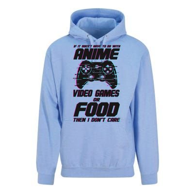 Anime Video Games Or Food Unisex Surf Hoodie