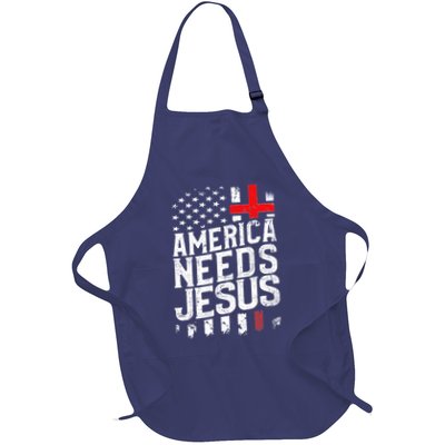 America Needs Jesus Apron