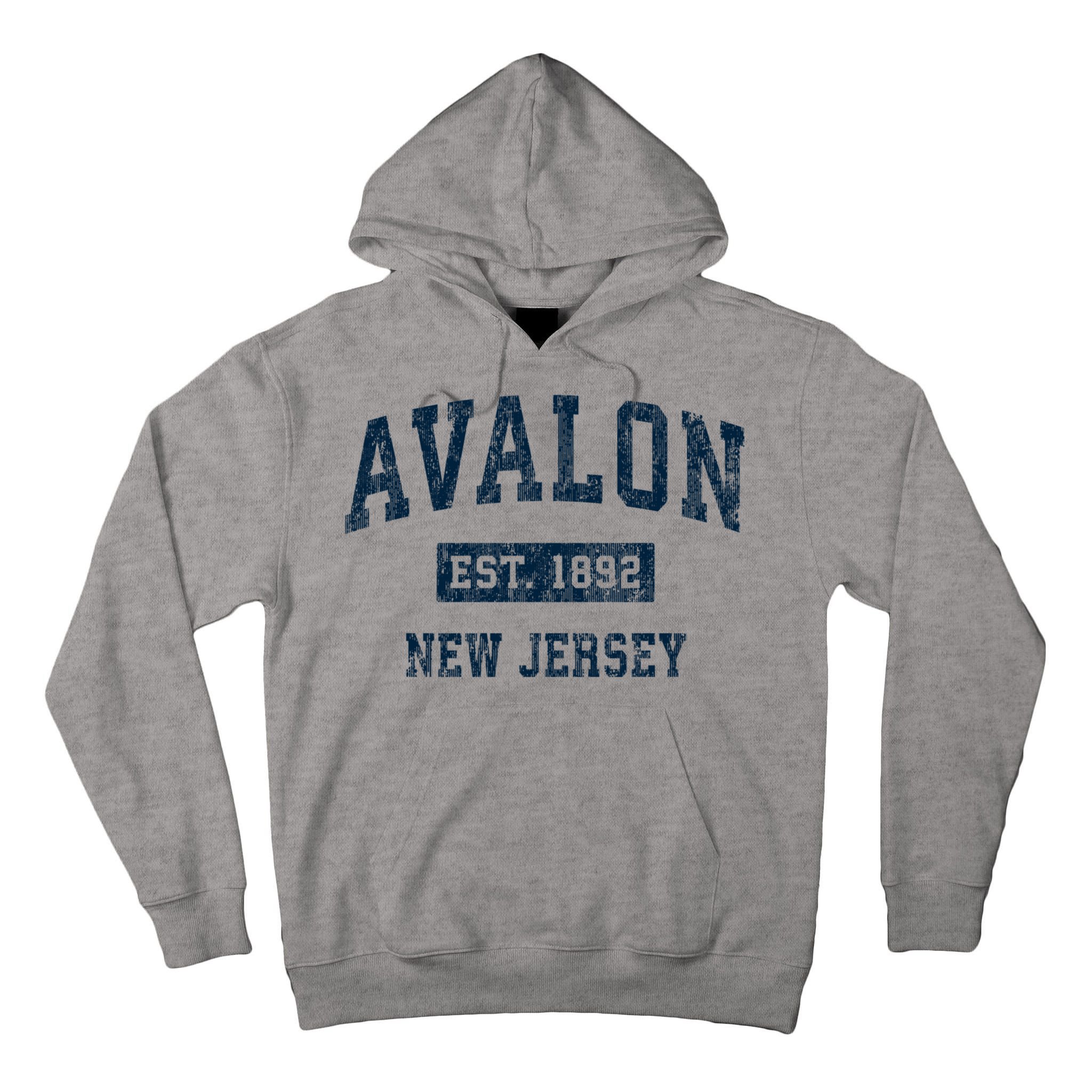 Avalon New Jersey Nj Vintage Sports Tall Hoodie