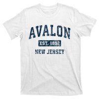 Avalon New Jersey Nj Vintage Sports T-Shirt