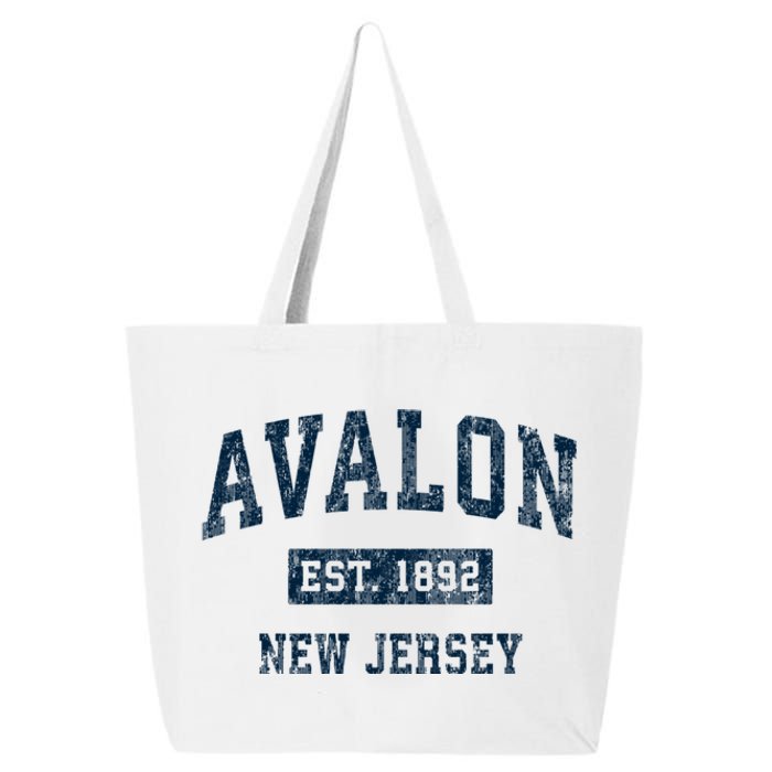 Avalon New Jersey Nj Vintage Sports 25L Jumbo Tote