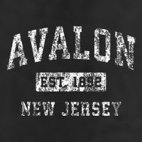 Avalon New Jersey Nj Vintage Established Sports Design Beanie