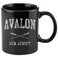 Avalon New Jersey Nj Nautical Sports 11oz C Handle Ceramic Mug
