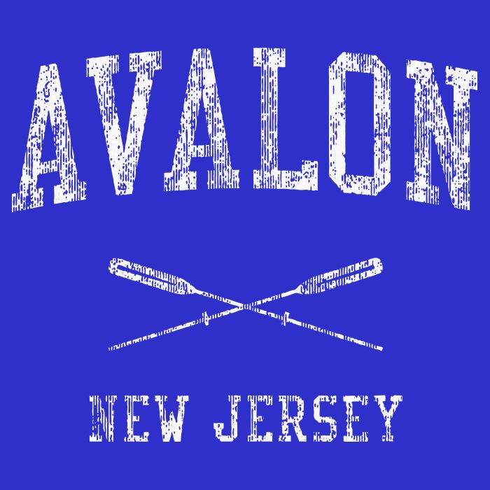 Avalon New Jersey Nj Nautical Sports Bag