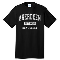 Aberdeen New Jersey Nj Vintage Sports Tall T-Shirt