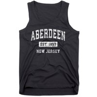 Aberdeen New Jersey Nj Vintage Sports Tank Top