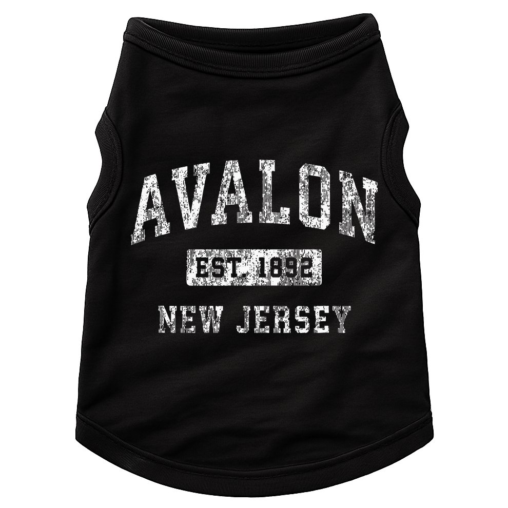 Avalon New Jersey Nj Vintage Established Doggie Tank