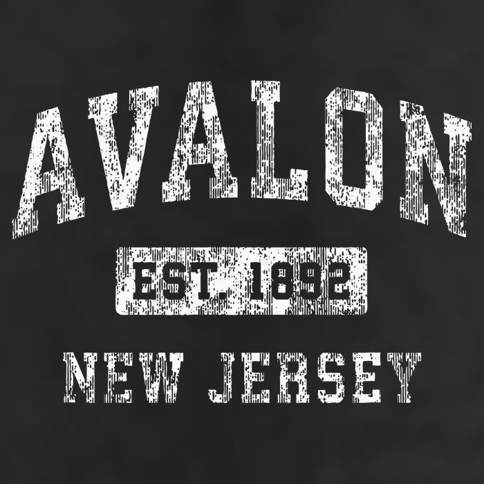 Avalon New Jersey Nj Vintage Established Beanie