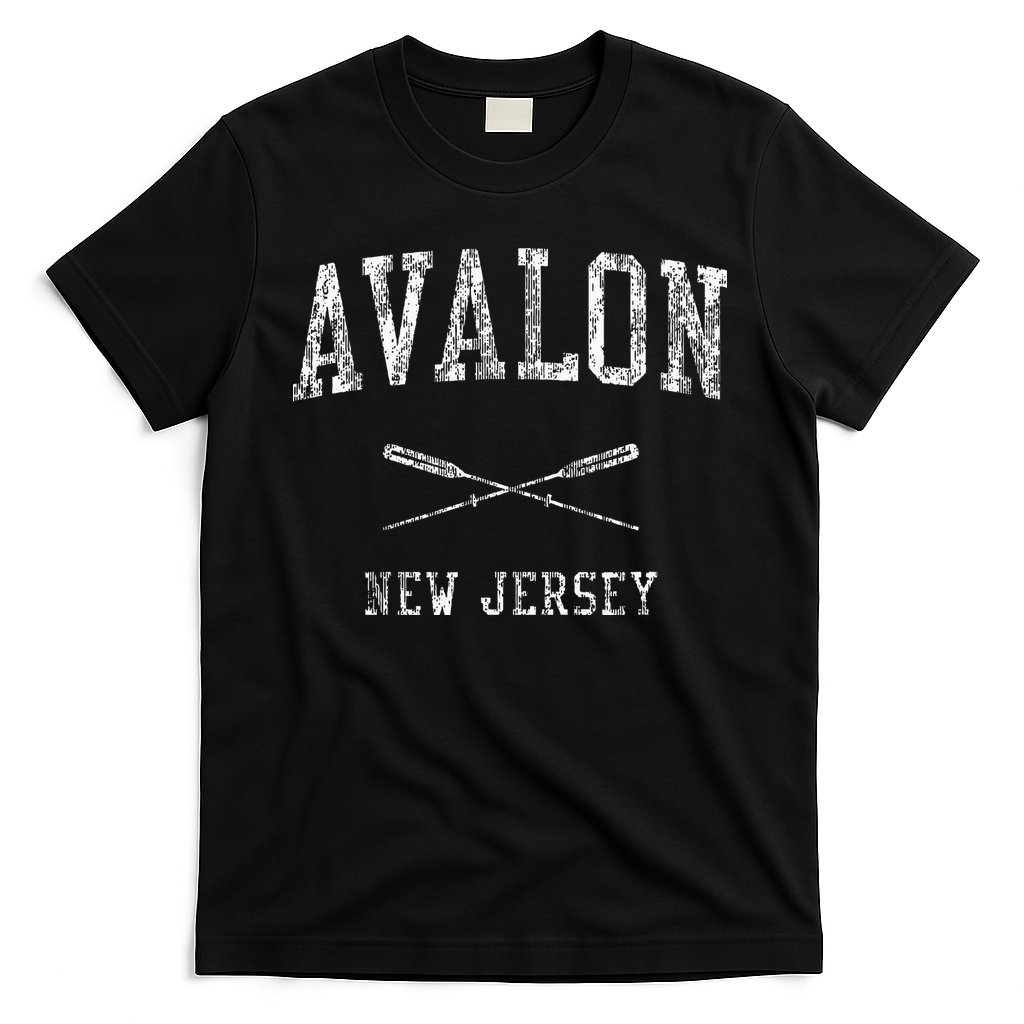 Avalon New Jersey Nj Vintage Nautical T-Shirt