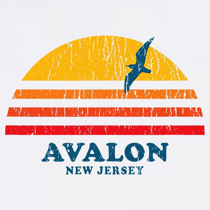 Avalon New Jersey Nj Vintage Casual Beanie
