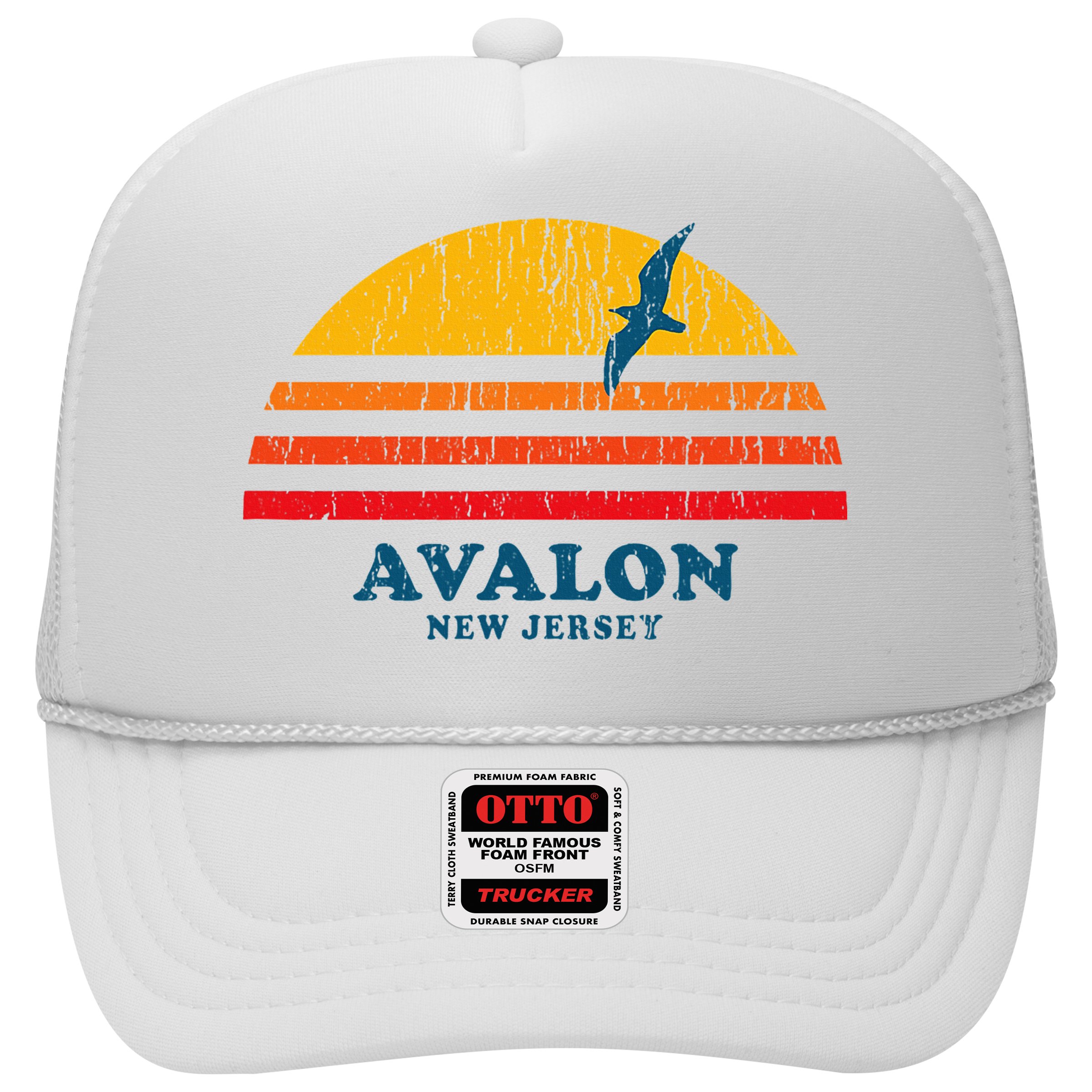 Avalon New Jersey Nj Vintage Casual Hat